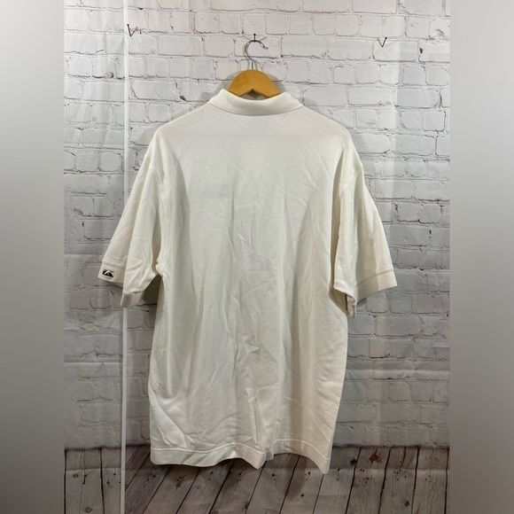 Cutter & Buck St.Johns University Embroidery Logo Ivory Polo Mens Size Large - Picture 2 of 6